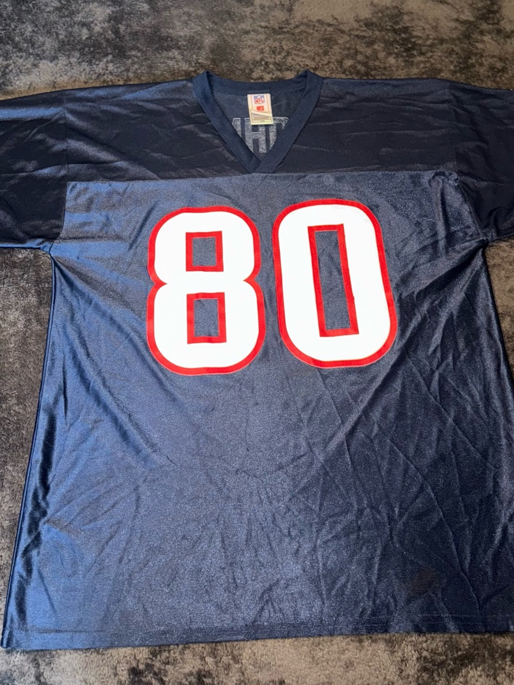 Houston Texans Andre Johnson Navy NFL Jersey Sz L